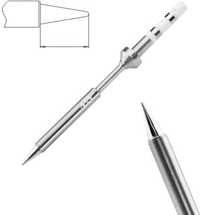 MINIWARE Lötkolben Schweißgerät TS-B2 Tip, für TS101 Tragbar Digit 65W Lötkolben Schweißgerät Kit Ersatz