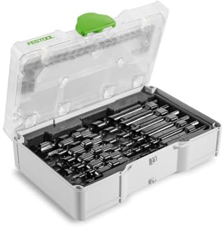Festool 6x Schneidspindeln SYS3 S 76-SB CE-SORT/6 im Mini-Systainer³ | Zubehör Set mit CENTROTEC-Anschluss, Präzisions-Gewinde und Korrosionsschutz für schnellen Werkzeugwechsel im Systainer³ Rack