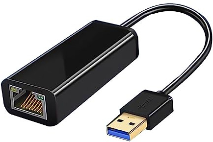 Lurrose Usb Ethernet Adapter Gigabit Network Lan Mbps for Computer Laptop to Usb Adapter