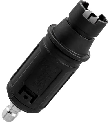 Bestgle Embouts de Buse de Nettoyeur Haute Pression Réglables, Buse Nettoyeur Haute Pression, Motif Variable, Prise de Connexion Rapide 1/4, 3000 PSI, M14 x 1,5