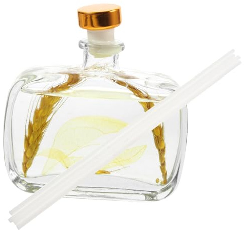 HAMPPLIES Diffusori Fragranza Bastoncini Rattan Olio Aromaterapia Essenziali Fiori Secchi Profumazione Casa Locale Stanza Regalo Decorazione Arredamento