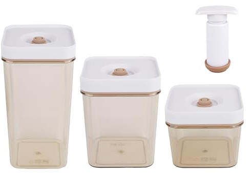Illkjasfc Récipient sous vide de qualité alimentaire pour réfrigérateur - Grande capacité - Boîte de rangement pour légumes de cuisine avec plaque de vidange amovible