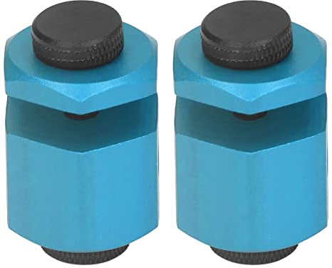 Haofy Medidores de Escalera de Aluminio Anodizado de 6 Pulgadas para Marco Cuadrado y Swanson, Guía de Sierra Circular con Corte Empotrado, Herramienta de Diseño Multiusos para Largueros de (BLUE)