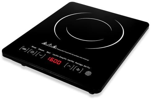 LIFKOME Piano Cottura A Induzione Forno Elettrico Pannello In Cristallo Nero Domestico