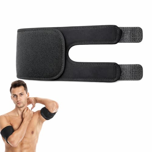 ARYIMYDP Armbandage für Herren Damen, Verstellbare Bizeps Bandage für Krafttraining, Tennis, Basketball, Kompressionshülse zur Schmerzlinderung, gegen Verstauchungen & Muskelermüdung