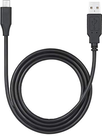 Perixx PERIPRO-406 Cable USB C 90 cm para transferencia de datos, USB 2.0 Macho Tipo-C a Macho USB-A, apto para MacBook Pro, MacBook Air, iPad Pro, ordenadores, videoconsolas, tabletas - Negro