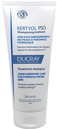 Ducray KERTYOL P.S.O., Psoriasis Shampoo, ausgleichende Haarpflege bei Schuppenflechte und juckender Kopfhaut, klinisch getestet, 200 ml