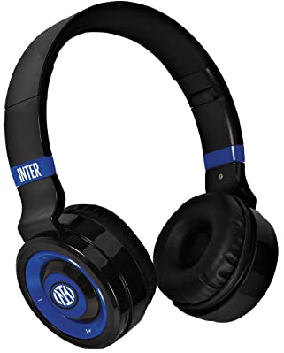 Inter - Cuffie Senza Filo Cuffie Wireless Over-Ear, Cuffie Bluetooth Senza Fili Pieghevoli, Cuffie con Microfono Incorporato, HiFi Stereo, Micro SD Slot, FM Radio per iPhone/Android/Viaggio/PC