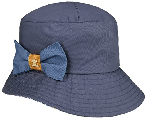 LIERYS Novandia Stoffhut Glockenform Einfarbiger Damen Made in Germany Frühjahr Sommer blau One Size