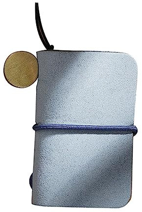 HAPINARY Mini-notizblock Notizbuch Für Schule Büro Studenten Angestellte Schreibwaren Tragbar Praktisch Alltag Reisen Urlaub Nachrichten Pläne Inspirationen Mattwachs Himmelblau