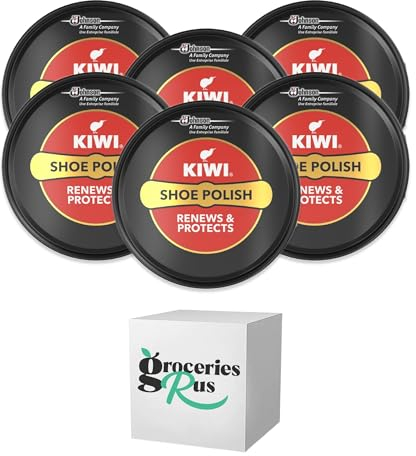 GroceriesRus Unisex Black Shoe Polish, One Size, Black, One Size