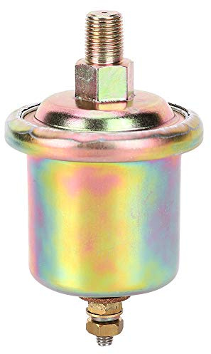 Sensor de presión de aceite, Sensor de presión de aceite del motor de automóvil 3015237 Interruptor de cabeza única de 1 pin Rosca 1/8NPT Reemplazo resistente de alta sensibilidad para diversos