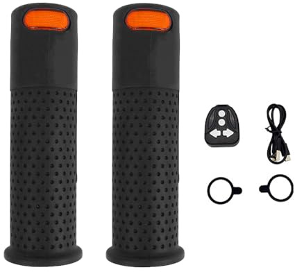 Namvo USB-Lade-Scooter-Lenkergriffe mit Fernbedienung für M365/Pro2/1S Ninebot ES1 ES2 ES4 G30 – Weiche, ergonomische Lenkergriffe mit integrierten Kontrollleuchten