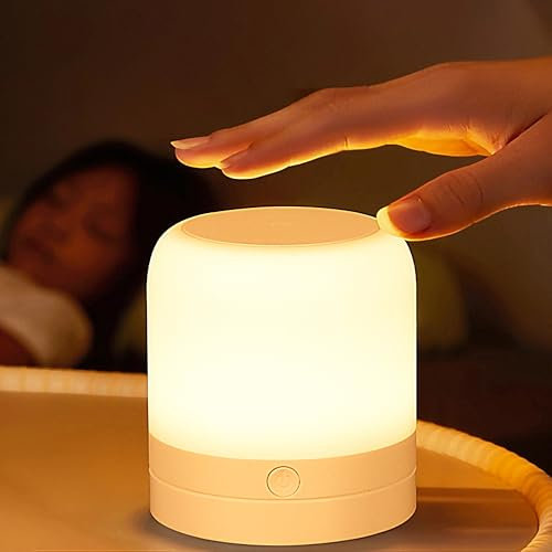 FNMYCO Baby Night Light, 3 Colors Egg Light for Nursery - Small Size