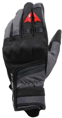 Dainese - Teyde Gore-Tex Gloves, wasserdichte Motorradhandschuhe, Mann, Schwarz/Iron-Gate, XXL
