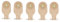 Daijianbin 5 sacchetti per stomia, monopezzo, sacchetti svuotabili per colostomia, ileostomia, stomi, valvola di scarico 20-60 mm, sacchetti per colostomia