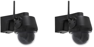 ABUS SmartLook Schwenken & Neigen, 2er Set - 4K Überwachungskamera für außen mit WLAN, Bewegungserkennung, Nachtsicht, Objekterkennung, 2-Wege-Audio, App und microSD - Schwarz