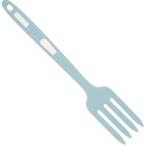Alipis Fourchette de Cuisine Silicone Antiadhésive Ergonomique Fourchette Réutilisable pour Servir Pâtes et Spaghettis Léger et Pratique pour Cuisiner et Servir