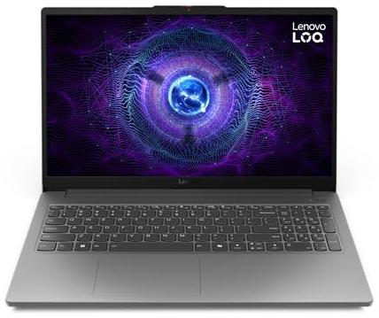 Lenovo LOQ - Computer portatile 15,6 1920x1080 144Hz / 8 core Intel i5-12450HX NVIDIA GeForce RTX 4050 / 16GB DDR5 2TB NVMe SSD/Wi-Fi 6 / Win11 Pro/Luna Grey