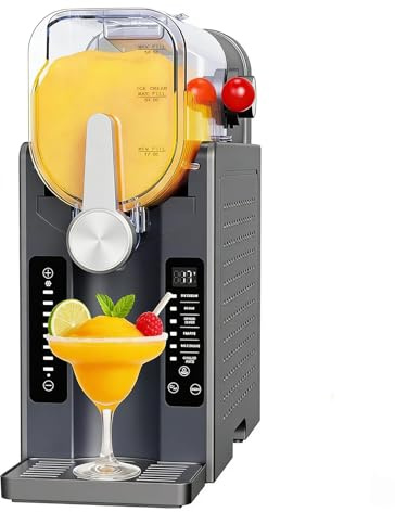Macchina per ghiaccio tritato e granite, produttore di gelato con 6 programmi preimpostati e autopulizia one-touch per frullati, milkshake e margarita