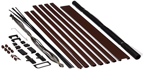 hecht international 101100102-VH Fliegengittertür MASTER SLIM+ 100x210 cm in Braun