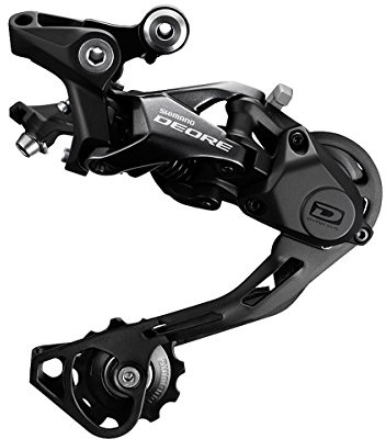 Shimano Deore RD-M6000-GS Rear Derailleur - 10 Speed, Medium Cage, Black