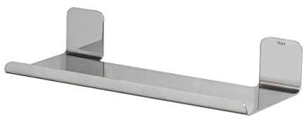 Tiger Colar Ablage zum Kleben, 30 cm, Edelstahl poliert, mit integrierter Klebefolie zur Montage ohne Bohren, 1313330346