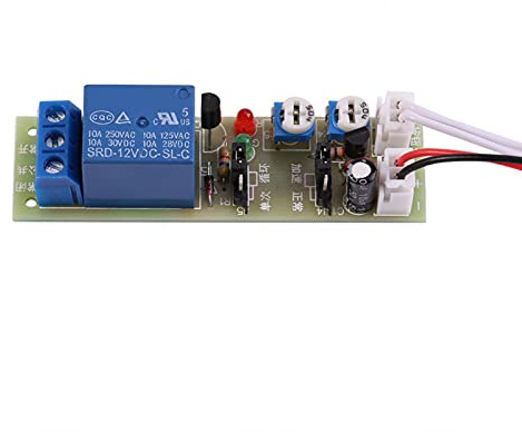 DC 5 V / 12 V / 24 V Zyklus-Zeitrelais, Zeitschaltuhr ON Off Modul 0-15 min / 0-60 min einstellbar (DC12 V, 0-15 min)
