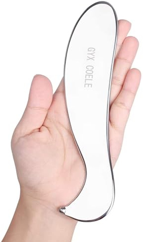 GYX COELE Stainless Steel Muscle Scraper Tool,Gua sha Scraping Massage Tool,IASTM Tools Great Soft Tissue Mobilization Tool