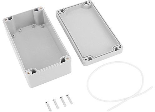 2pcs Waterproof Electrical Boxes Large Outdoor, IP65 Electrical Box, ABS Enclosure Electrical Box, Waterproof, Flame-retardant, Dust-proof, Corrosion-proof, 200x 120x 75mm/7.87 x 4.72 x 2.95in