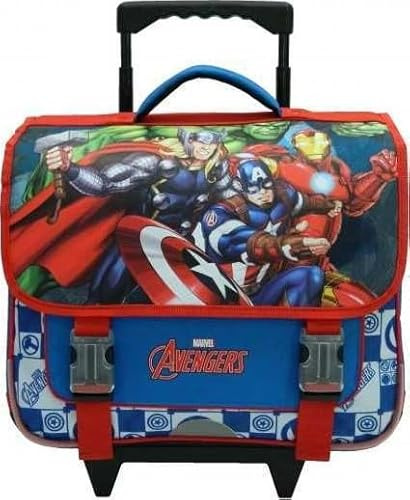 arlis Sac à Dos Trolley Avengers - Cartable Trolley Avengers