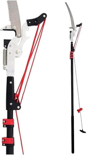 Telescopic Pole Saws, 7.2M/24FT Professional Telescopic Tree Pruners Pole Height Extendable Pruning Saw Landscaping Branch (Size : 7.2m)