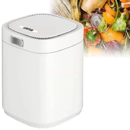 Compostiera elettrica for compost da cucina, compostatrice for rifiuti da cucina intelligente, compostatrice for alimenti for interni ed esterni, termociclatrice for alimenti con capacità di 2,5 litri
