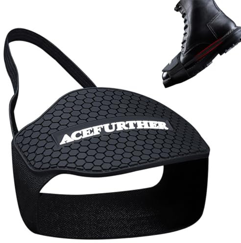 Protezione Scarpe Moto,Moto Copriscarpe,Copertura Protettiva per Scarpe da Moto,Leva del Cambio Accessori