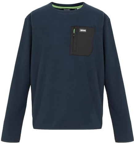Regatta herr Frankie fleece rund hals tröja pullover tröja (förpackning med 1)