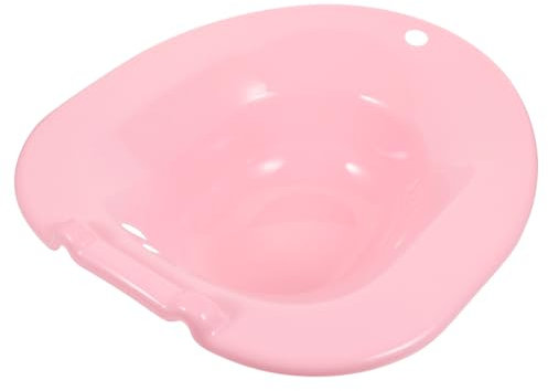 Beaupretty Bidet Sitzbad Für Sitzbäder Waschbecken Bettpfannen Für Ältere Männer Toilettensitz Sitzbad Sitzbadewanne Sitzbad Für Toilettensitz- Plastik Pp Rosa