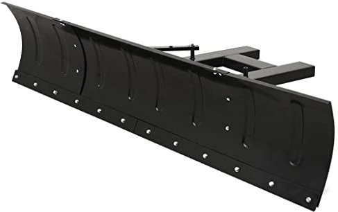 ShGaxin Spazzaneve per Muletto 200x48 cm Nero,Prato e Giardino,Rimozione della Neve,Pale da neve-153131