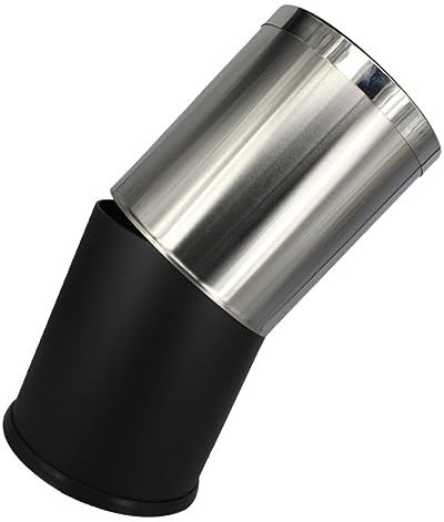 Ciieeo Bote de Basura de Cocina de Acero Inoxidable de 10l, Resistente y Versátil, Color Plata, Adecuado para Obsequio Práctico y Uso en Cocina