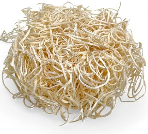 MIJOMA Deko Gras für Bastelfreude: Holz-Fasern zum Basteln, Ostergras für Nest & Geschenke, 30g, Vielfältige Farben (Naturfarben)