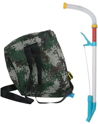 LOVIVER Pulverizador Manual de Fertilizantes, esparcidor agrícola, cómodo, Mango ergonómico Ajustable, dispensador de Fertilizantes para Vegetales.