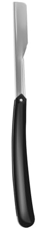 BAZEITFLOW Rasoir Manuel Traditionnel Pour Hommes Coupe Droite Précision Barbe Salon Usage Professionnel