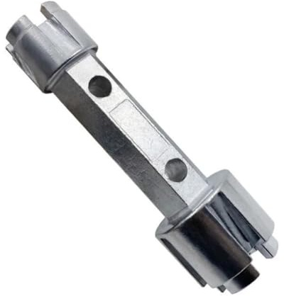 MoSundi Llave de extracción de drenaje de bañera de aleación de zinc, doble extremo para cestas de fregadero de cocina, desagües de bañera, válvulas de descarga, coladores de barra, desagües de lavabo