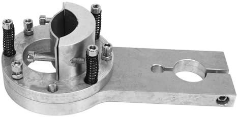 Adfaga Pince de torche à plasma 25 mm, support de coupe plasma CNC anti-collision robuste avec construction en fer pour machines de découpe de précision, accessoire d'outil fiable
