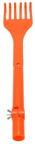 Generic Mini Rastrello in Plastica con Testa Ad Angolo Regolabile per Rimozione Detriti Sul Tetto per Vialetti e Paesaggi Design Durevole 1 unità
