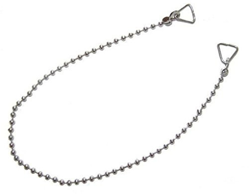 Kugelkette 45 cm verchromt Kette Fangkette Abflußstopfenkette