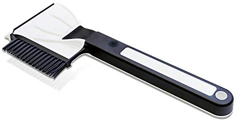 Wirth – 2-in-1 Eiskratzer mit Schneebesen – robuster, Rutschfester Eisschaber für müheloses Eisentfernen - Made in Germany