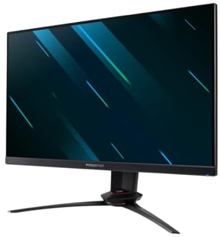 Acer Predator XB273UNVbmiiprzx Monitor Gaming PC 27, Display IPS WQHD, 144 Hz, 1 ms, 16:9, G-SYNC Compatible, HDMI 2.0, DP 1.2, USB3.0, Regolazione in Altezza, Speaker, Cavi HDMI, DP, USB3.0 Inclusi
