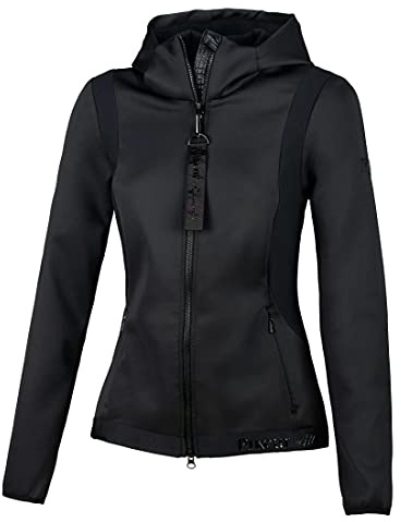 PIKEUR Damen Fleecejacke LYS New Generation Collection Frühjahr/Sommer 2021, black, 42