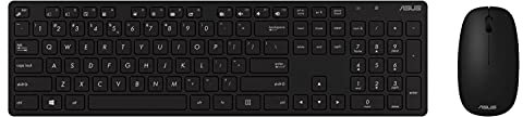 Asus W5000 Ensemble Clavier et Souris sans Fil 2,4 GHz Noir