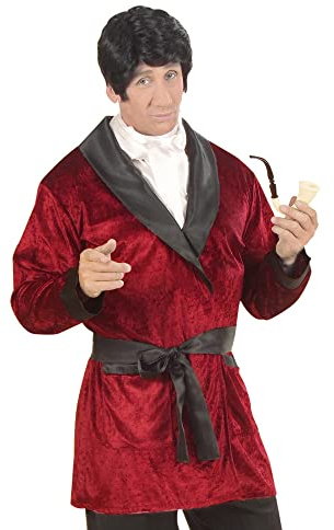 W WIDMANN MILANO Party Fashion - Disfraz de Casanova, chaqueta de terciopelo, burdeos, playboy, disfraces